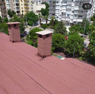 - - Kiremit Kaplama - Bayraklı Umut Apt